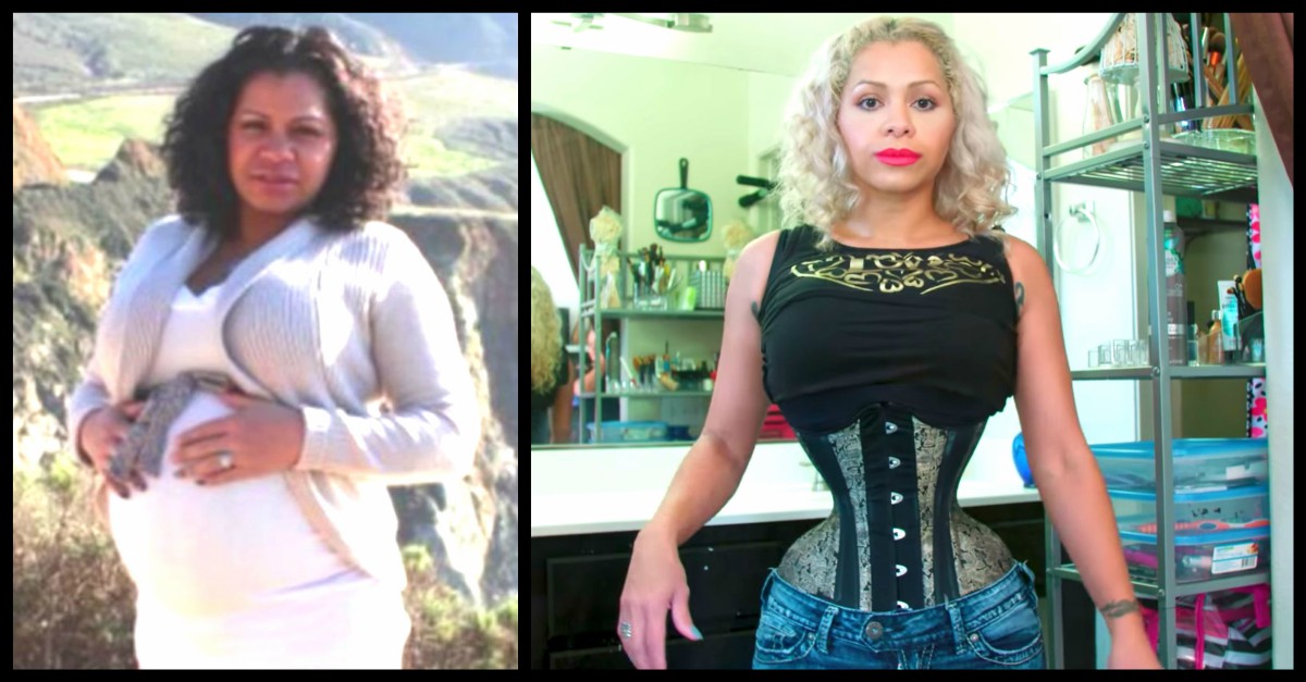 Mother Of Twins Wears Corset All Day To Have 18-Inch Waist