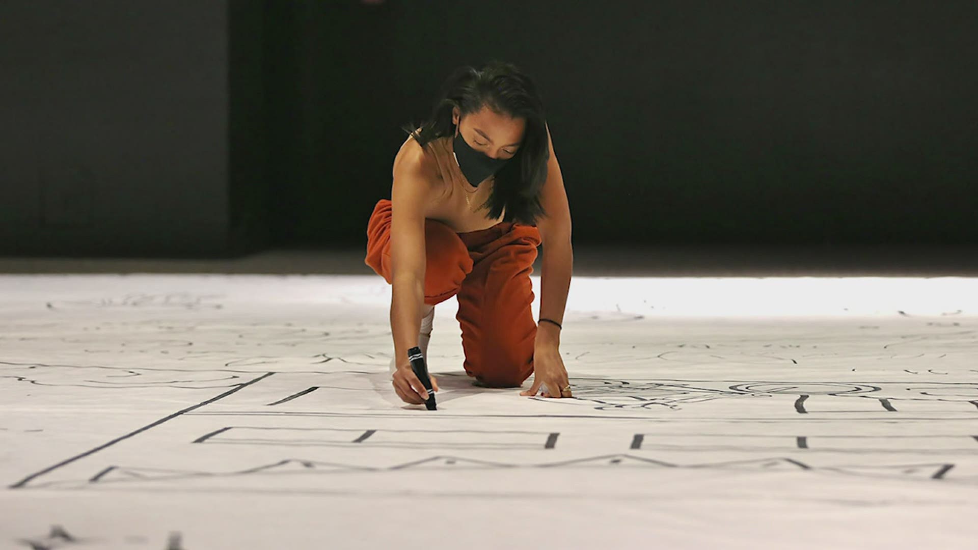 Local Artist From Philadelphia Sets Record For BIGGEST DRAWING in the